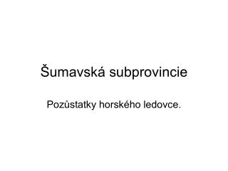 umavsk subprovincie