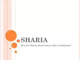 sharia
