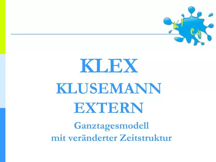 klex klusemann extern