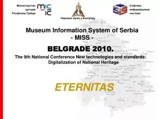 Museum Information System of Serbia - MISS -