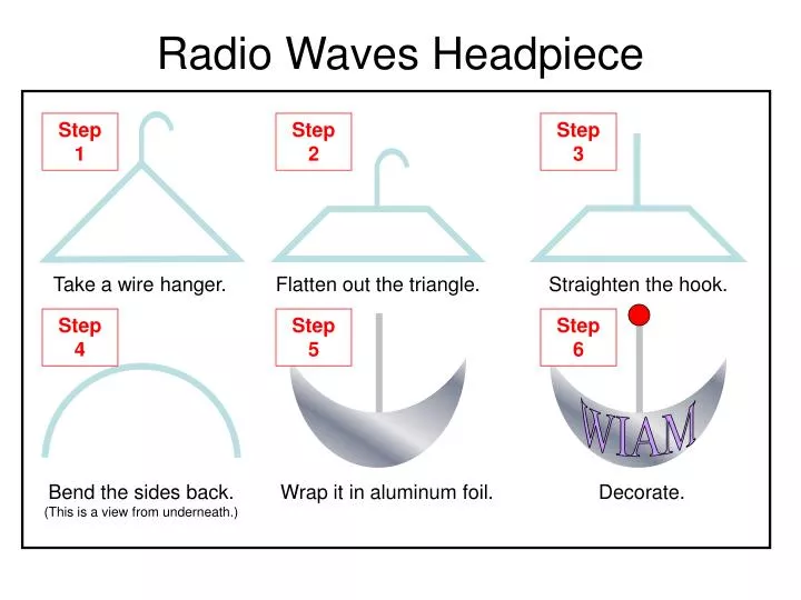 radio waves headpiece