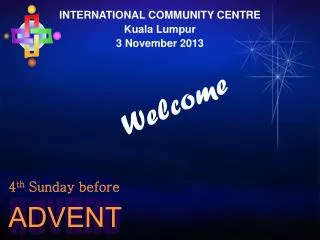 4 th Sunday before ADVENT