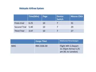 Malaysia Airlines System