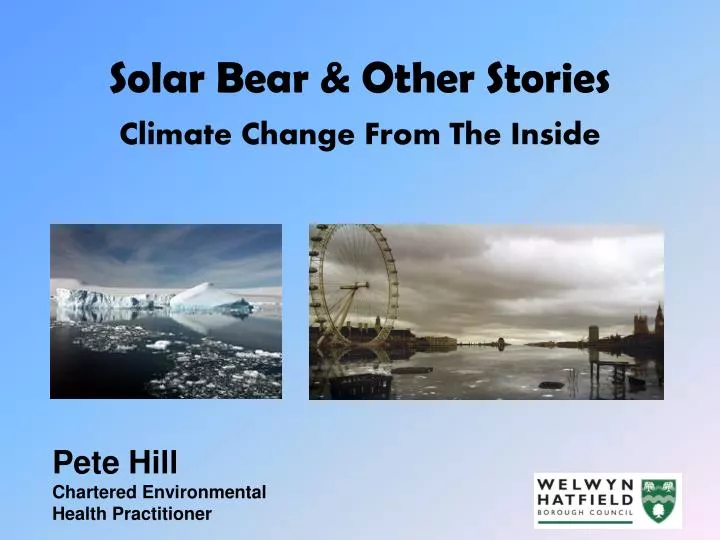 solar bear other stories climate change from the inside