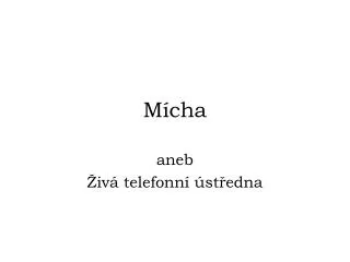 m cha