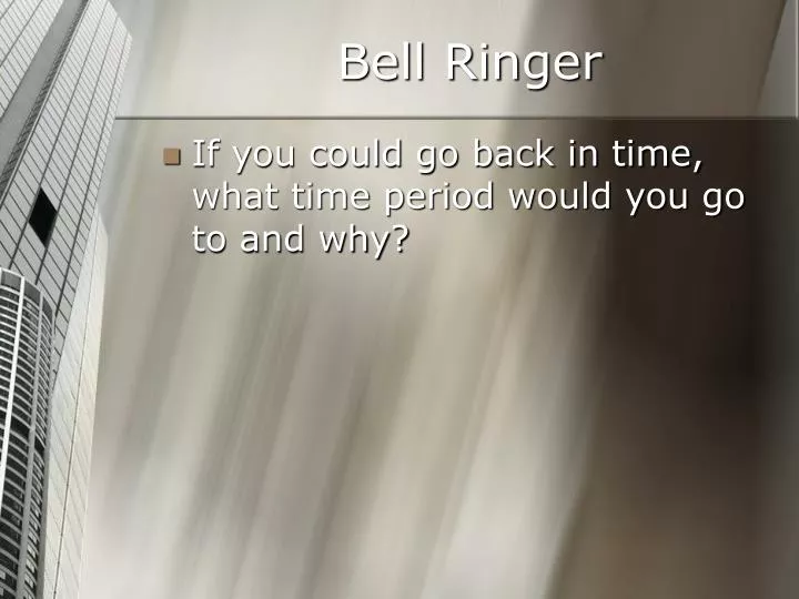 bell ringer