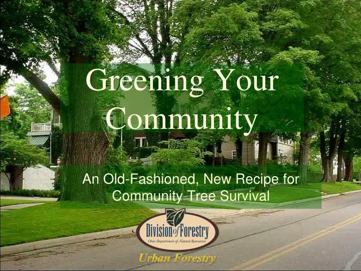 greening your community