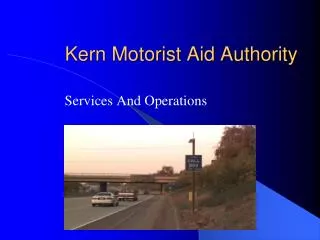 Kern Motorist Aid Authority