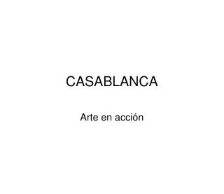 casablanca