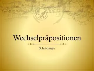 wechselpr positionen