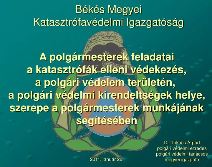 b k s megyei katasztr fav delmi igazgat s g