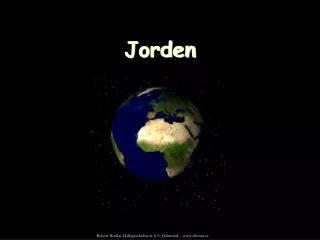 jorden