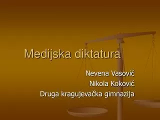 medijska diktatura