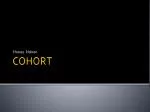 COHORT - slide 1
