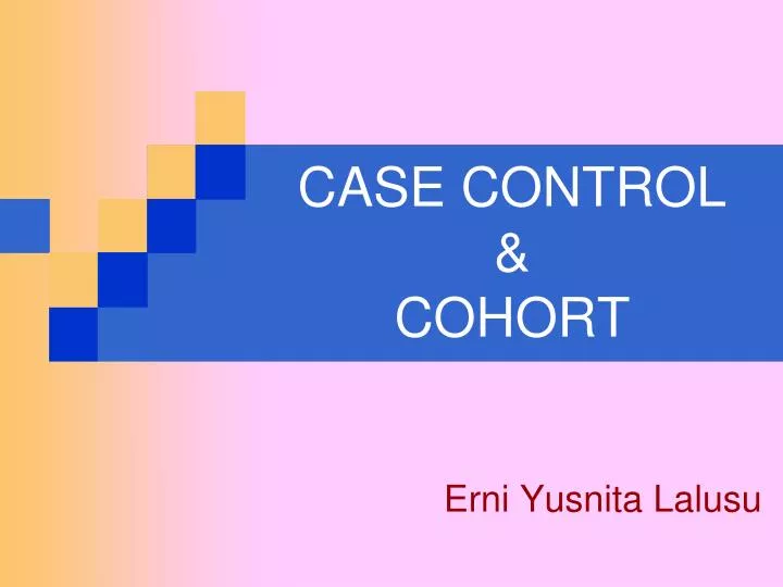 case control cohort