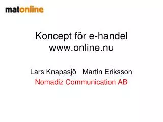 koncept f r e handel www online nu
