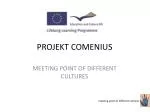 PROJEKT COMENIUS - slide 1