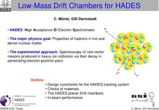 Low-Mass Drift Chambers for HADES