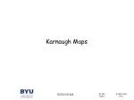Karnaugh Maps - slide 1