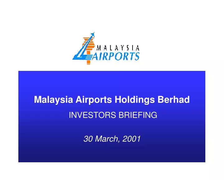 malaysia airports holdings berhad