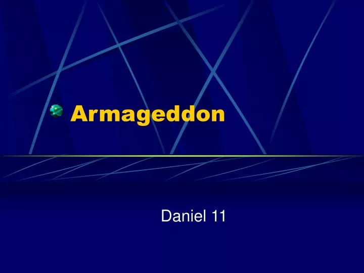 armageddon