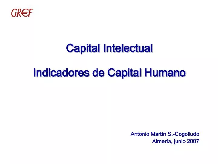 capital intelectual indicadores de capital humano