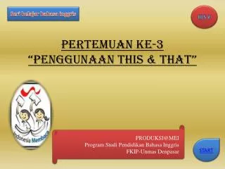 pertemuan ke 3 penggunaan this that