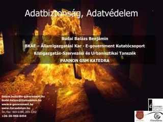 adatbiztons g adatv delem