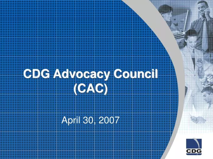 cdg advocacy council cac