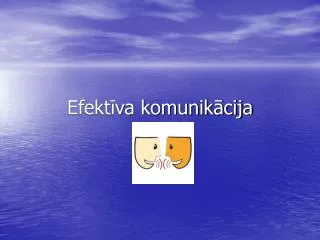 efekt va komunik cija