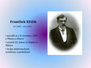 franti ek k i k