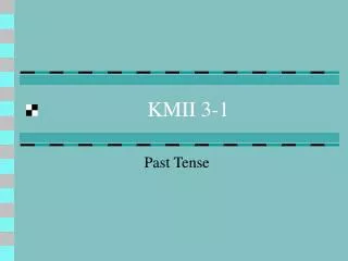 kmii 3 1
