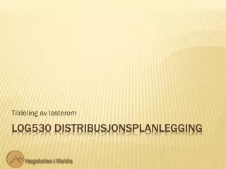 tildeling av lasterom