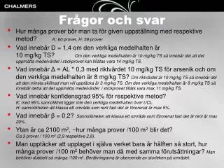 fr gor och svar