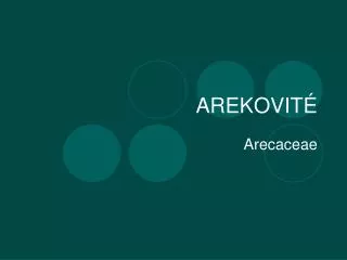 arekovit