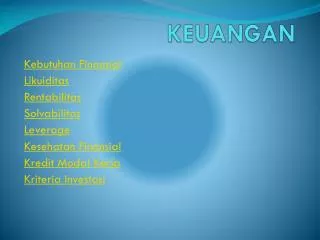 keuangan