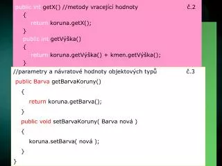 metody