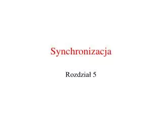 synchronizacja