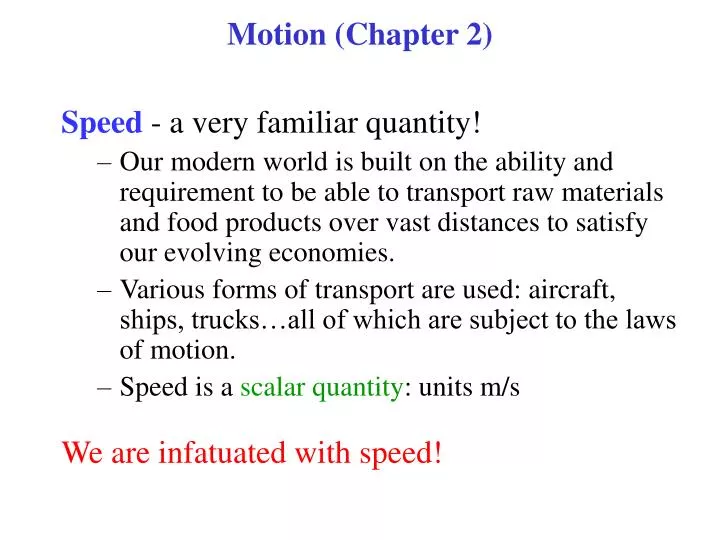 motion chapter 2