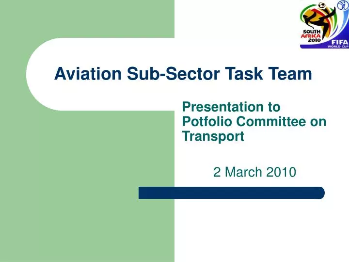 aviation sub sector task team