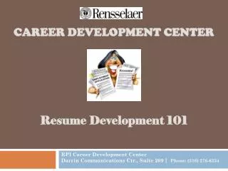 CAREER DEVELOPMENT CENTER