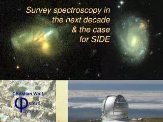 Survey spectroscopy in the next decade &amp; the case for SIDE