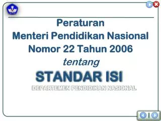 standar isi
