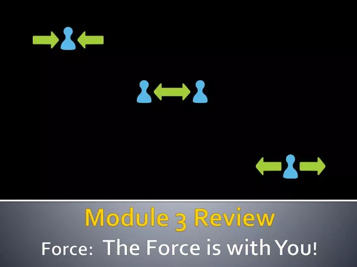 module 3 review force the force is with you