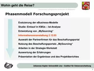 phasenmodell forschungsprojekt