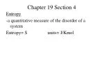 Understanding Entropy: A Quantitative Measure of System Disorder - slide 1