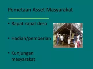 pemetaan asset masyarakat