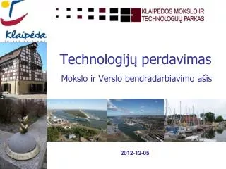 technologij perdavimas