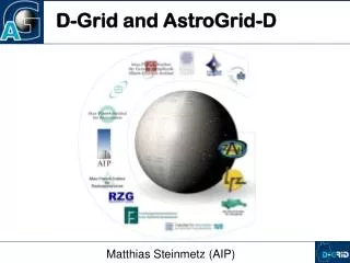 D-Grid and AstroGrid-D