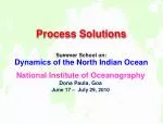 Process Solutions - slide 1